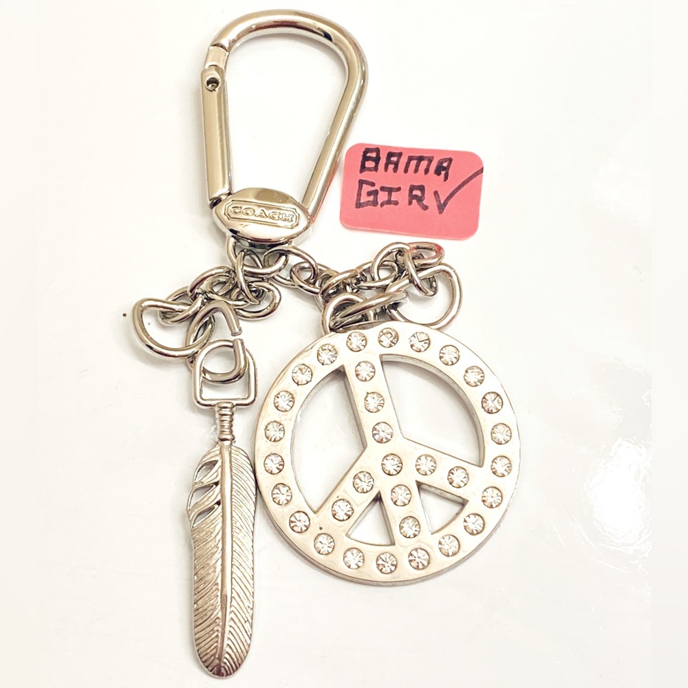 π°SOLDπ°Rare NWOT Coach bag charm/keychain - Picture 8 of 13